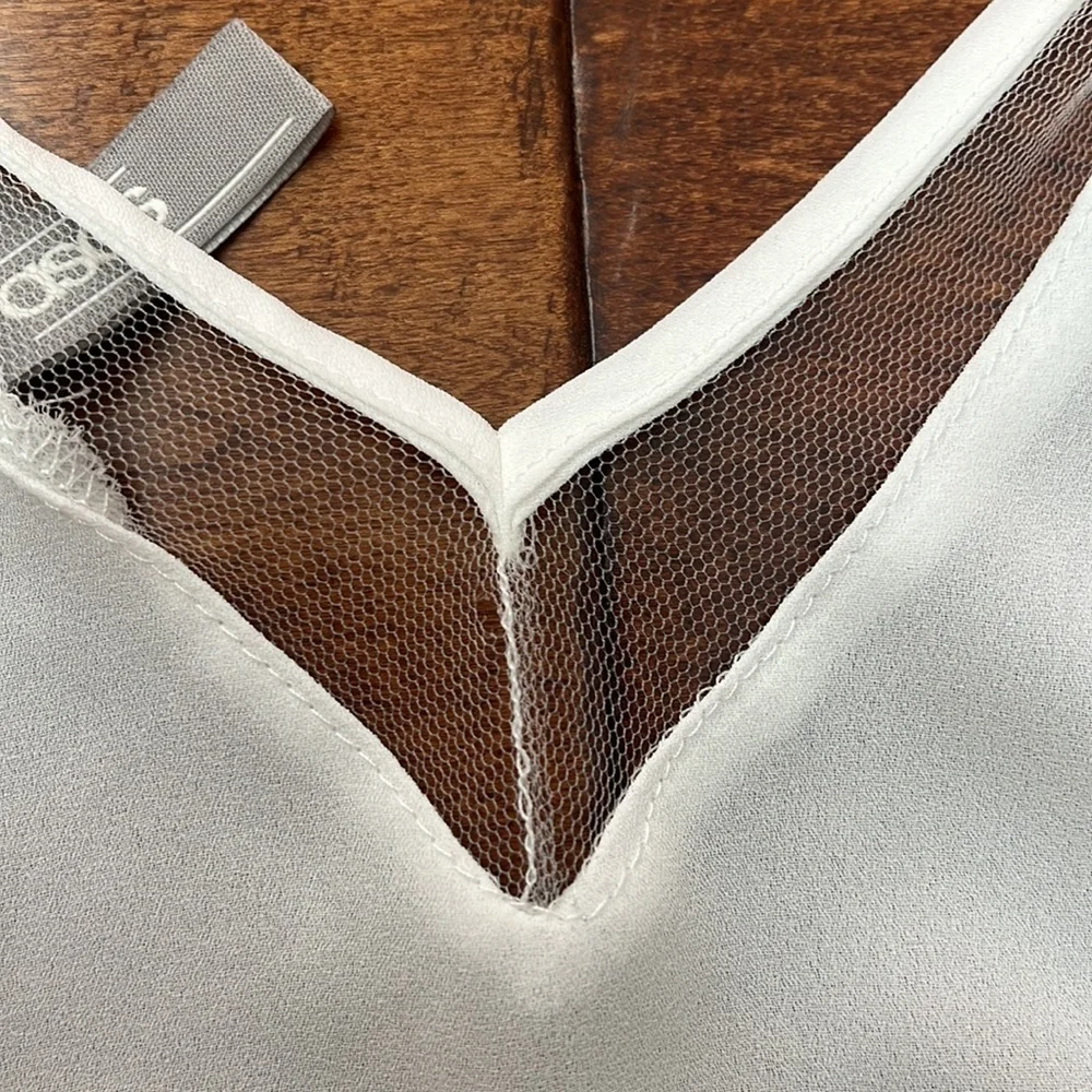 ASOS V Front And V Back Tank
With Mesh Insert Size 6 - Picture 13 of 13